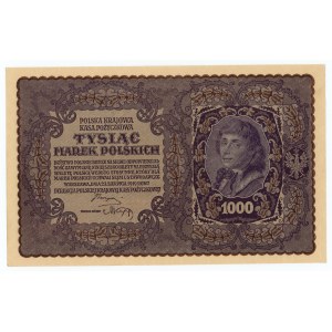 1.000 marek polskich 1919 - II Serja K