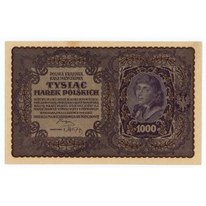 1,000 Polish marks 1919 - II Series AE