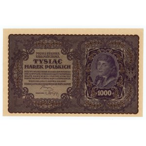 1.000 marek polskich 1919 - II Serja W