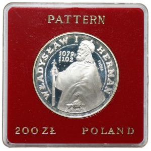 PRL - 200 złotych 1981 - Władysław I Herman półpostać - PRÓBA