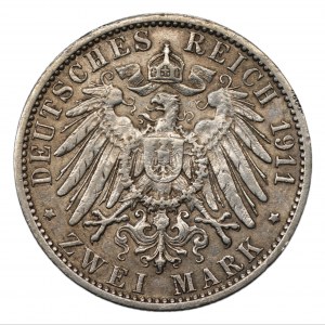 GERMANY Wilhelm II - 2 marks 1911 (A) Berlin