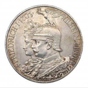 GERMANY - 2 marks 1901 - 200th anniversary of the Kingdom