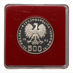 PRL - 500 zloty 1982 - Gift of Youth - SAMPLE