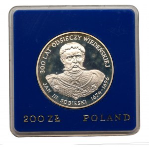 PRL - 200 złotych 1983 - 300 lat Odsieczy Wiedeńskiej