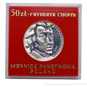 PRL - 50 zlotých 1972 - Frederic Chopin - SAMPLE