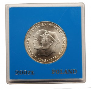 PRL - 200 złotych 1975 - Żołnierze - Zwycięstwo nad faszyzmem