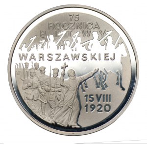 20 Zloty 1995 - 75. Jahrestag der Schlacht von Warschau