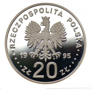 20 zloty 1995 - 500 Years of Plock Province.