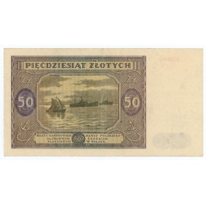 50 zloty 1946 - L series