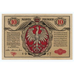 10 marek polskich 1916 - Generał biletów seria A