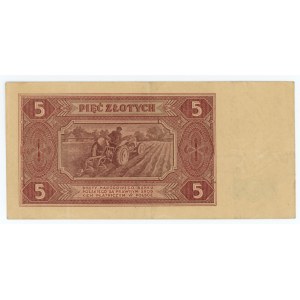 5 Zloty 1948 - Serie AL TRAKTOREK