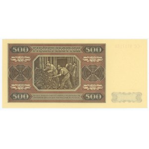 500 zlotých 1948 - séria CC