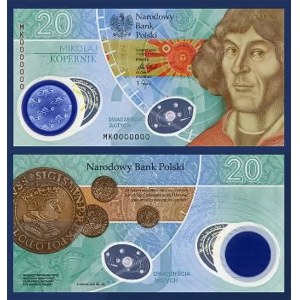 Set of 25 pieces 20 gold 2023 Nicolaus Copernicus - POLIMER