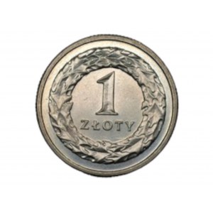 1 zloty 1990 - Mint