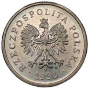 1 złoty 1990 - Mennicza
