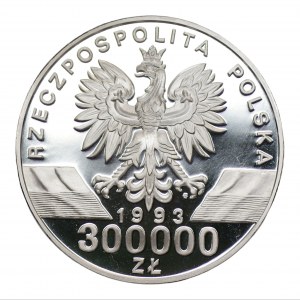 300.000 złotych 1993 - Jaskółki - Ag 999