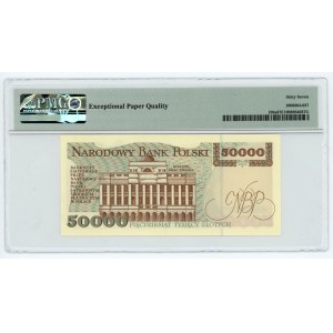50.000 złotych 1993 - seria P - PMG 67 EPQ