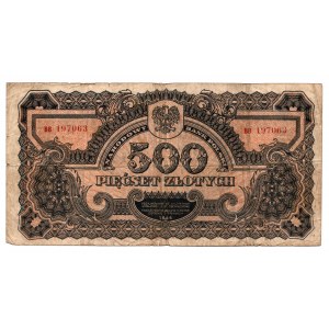 500 zloty 1944 ...owe - BB series