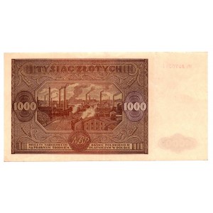 1000 Zloty 1946 - Serie Wb.