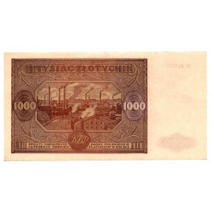 1000 złotych 1946 - seria Wb.