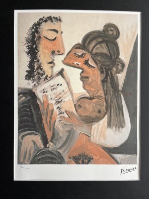 Pablo Picasso ( 1881 - 1973 ), The Couple ( Para )