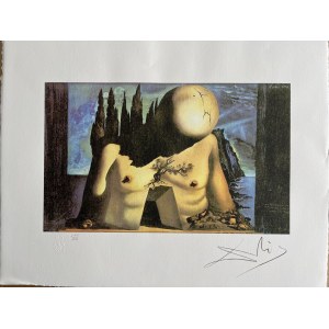 Salvador Dali ( 1904 - 1989 ), Litografia