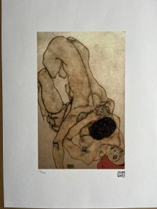 Egon Schiele ( 1890 - 1918 ), Litografia