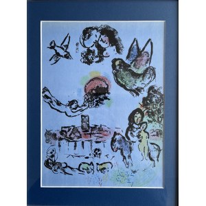 Marc Chagall ( 1887 - 1985 ), Nocna Wenecja