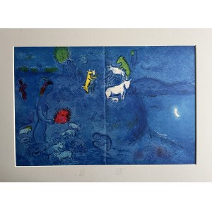 Marc Chagall ( 1887 - 1985 ), z cyklu Daphnis and Chloe - Op.28 - Spring, 1977