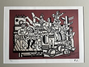 Fernand Leger ( 1881 x 1955 ), Le grande parade - Wielka parada