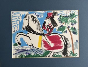 Pablo Picasso ( 1881 - 1973 ), z cyklu Toros Y Toreros - Byki i Toreadorzy, 1961