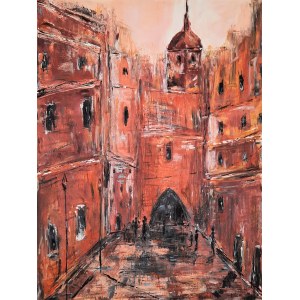 Anna Piórek (nata nel 1967), Impressione di Praga, 2021