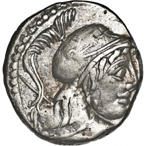 Republika Rzymska, Cn. Cornelius Lentulus Clodianus (88 p.n.e.), denar 88 p.n.e., Rzym.
