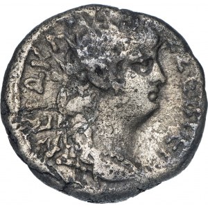 Rzym Kolonialny, Egipt - Aleksandria, Neron (54-68), tetradrachma bilonowa, Rok 11.