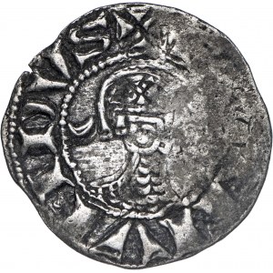 Wyprawy krzyżowe, Antiochia, Boemund IV Jednooki (1201-1216), denar.
