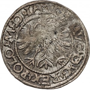 Zygmunt II August (1545-1572, monety litewskie, półgrosz 1566, Tykocin.