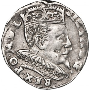 Zygmunt III Waza (1587–1632), trojak, 1594, Wilno.