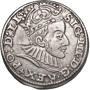 Zygmunt III Waza (1587–1632), trojak, 1588, Ryga.