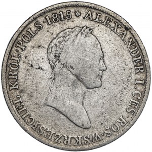 Aleksander I (1815-1825), 5 złotych polskich, 1831, Warszawa.