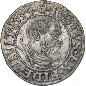 Prusy Książęce, Albert Hohenzollern (1525-1568), grosz 1534, Królewiec.