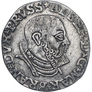 Prusy Książęce, Albert Hohenzollern (1525-1568), trojak 1535, Królewiec.