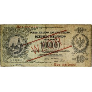 II Rzeczpospolita Polska 1918-1939, 10.000.000 marek polskich 20.11.1923