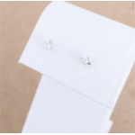 Diamond earrings, 0.27ct
