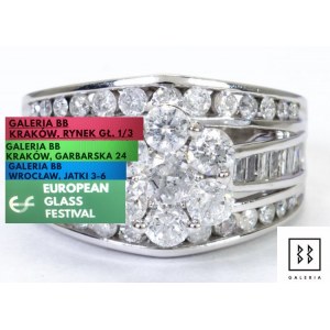 Unikatowy Złoty Sygnet 10,2g 2.55CT diamenty