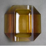 Ashtray, designed by Bogdan Kupczyk, glass, 1963.