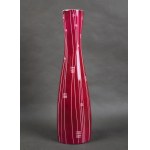 New Look style vase, ZP Chodzież, 1960s. (plum)