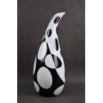 Vase Kropla, Entwurf von Z. Śliwowska-Wawrzyniak, Wawel-Wałbrzych, 1960er Jahre.