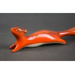 Figurine Squirrel, designed by Hanna Orthwein, ZP Chodzież, 1960s.