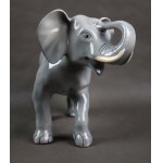 Große Elefanten-Figur, ZP Chodzież, 1960er Jahre.