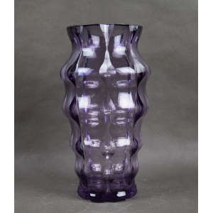 Art-Deco-Vase Modell 1073, Eisenhütte J. Stolle Niemen, 1930er Jahre.